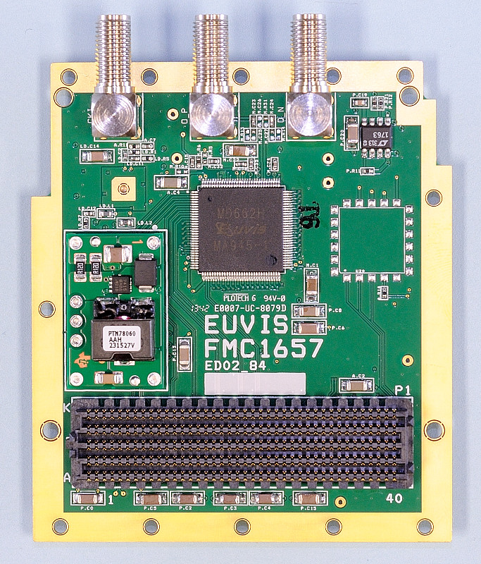 EUVIS 8-GSPS DAC FMC 模塊 - FMC1662